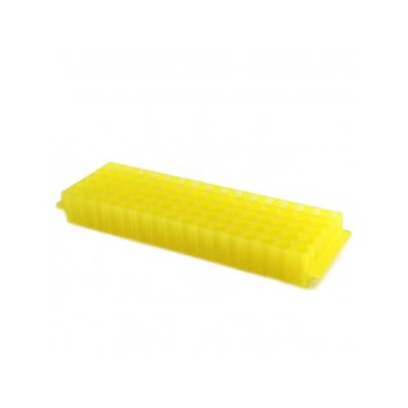 Scientific Specialties Micro-Tube Racks/Plates, Yellow, 5/PK 164006